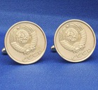 Einzelstück - Manschettenknöpfe aus Münzen 2